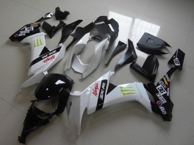 Großhandel Kawasaki ZX10R Motorrad Verkleidung 2008-2010 - Weiss Glanzendes Schwarz Rot Grun Monster