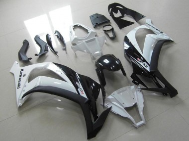 Großhandel Kawasaki ZX10R Motorrad Verkleidung 2011-2015 - Weiss Glanzendes Schwarz