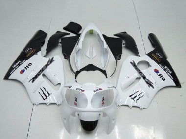 Großhandel Kawasaki ZX12R Motorrad Verkleidung 2000-2001 - Weiss Schwarz Elf Monster