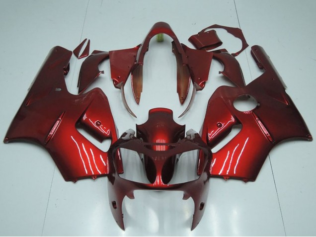 Großhandel Kawasaki ZX12R Motorrad Verkleidung 2000-2001 - Bonbon Rot