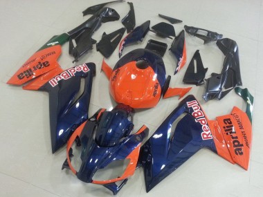 Großhandel Aprilia RS125 Motorrad Verkleidung 2006-2011 - Orange Dunkel Blau