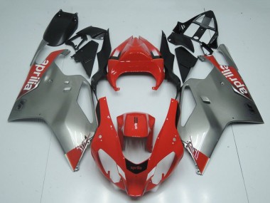 Großhandel Aprilia RSV1000 Motorrad Verkleidung 2003-2006 - Rot Grau Schwarz