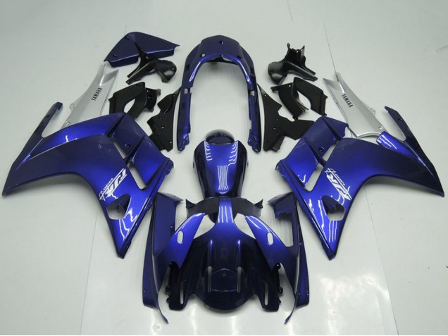 Großhandel Yamaha FJR1300 Motorrad Verkleidung 2001-2006 - Blau Silber