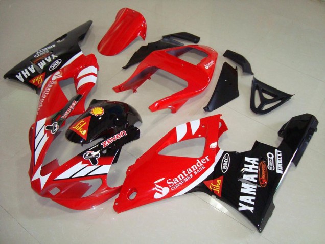 Großhandel Yamaha YZF R1 Motorrad Verkleidung 2000-2001 - Rot Weiss Glanzendes Schwarz Santunder
