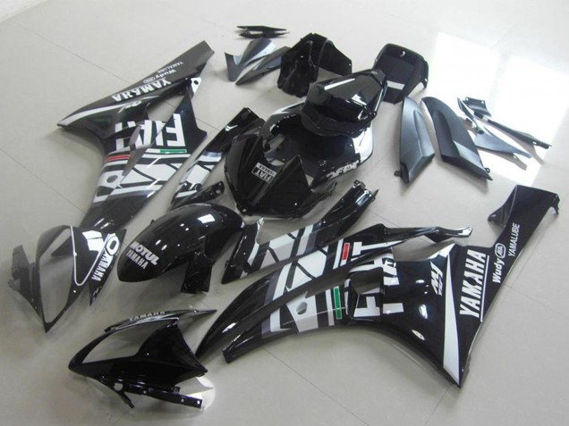 Großhandel Yamaha YZF R6 Motorrad Verkleidung 2006-2007 - Weiss Glanzendes Schwarz Grun Rot Fiat Yamalube Motul
