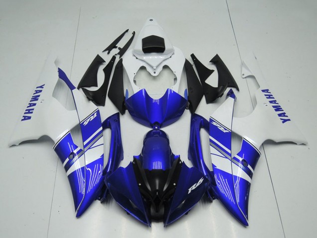 Großhandel Yamaha YZF R6 Motorrad Verkleidung 2008-2016 - Weiss Blau Schwarz OEM Stil