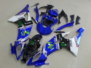 Großhandel Yamaha YZF R6 Motorrad Verkleidung 2008-2016 - Weiss Blau Glanzendes Schwarz Grun Monster MoviStar