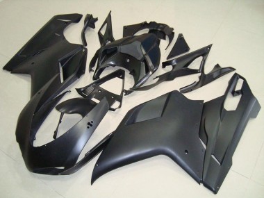 Großhandel Ducati 848 1098 1198 Motorrad Verkleidung 2007-2014 - Matt Schwarz