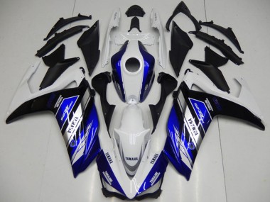 Großhandel Yamaha YZF R3 Motorrad Verkleidung 2015-2018 - Weiss Blau Schwarz Yamalube