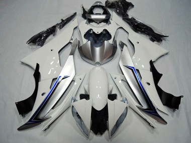 Großhandel Yamaha YZF R6 Motorrad Verkleidung Kit 2008-2016 - Weiss Blau Schwarz