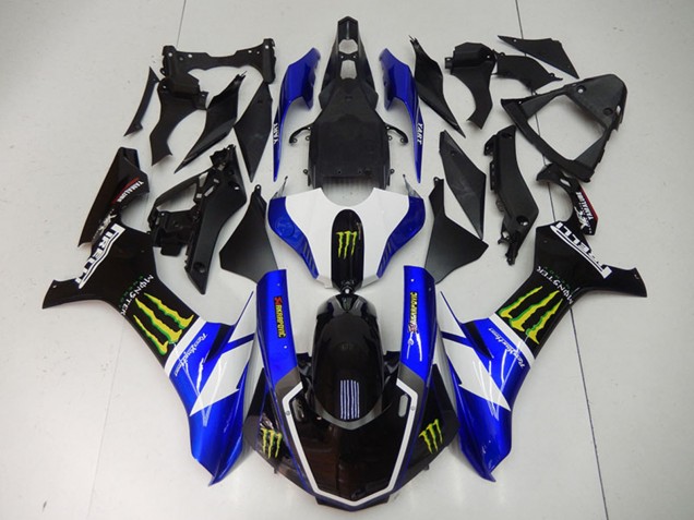 Großhandel Yamaha YZF R1 Motorrad Verkleidung 2015-2019 - Blau Weiss Glanzendes Schwarz Grun Monster