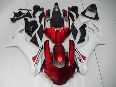 Großhandel Yamaha YZF R1 Motorrad Verkleidung 2015-2019 - Weiss Rot Schwarz