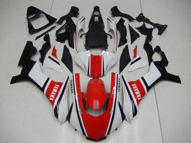Großhandel Yamaha YZF R1 Motorrad Verkleidung 2015-2019 - Weiss Rot Schwarz