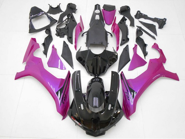 Großhandel Yamaha YZF R1 Motorrad Verkleidung 2015-2019 - Glanzendes Schwarz Rosa