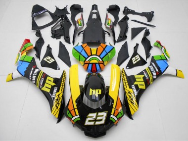 Großhandel Yamaha YZF R1 Motorrad Verkleidung 2015-2019 - Gelb Rot Blau Grun HP Farbrad 23