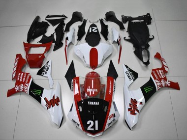 Großhandel Yamaha YZF R1 Motorrad Verkleidung 2015-2019 - Weiss Rot Glanzendes Schwarz Grun Monster Motul YSP