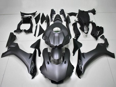 Großhandel Yamaha YZF R1 Motorrad Verkleidung 2015-2019 - Matt Schwarz Glanzendes Schwarz