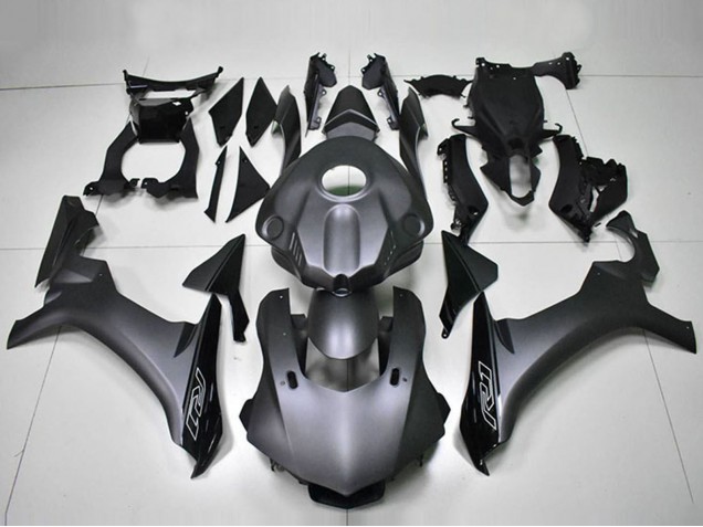 Großhandel Yamaha YZF R1 Motorrad Verkleidung 2015-2019 - Matt Schwarz Glanzendes Schwarz