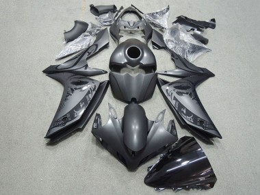 Großhandel Yamaha YZF R1 Motorrad Verkleidung 2007-2008 - Matt Schwarz