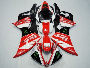 Großhandel Yamaha YZF R1 Motorrad Verkleidung 2012-2014 - Weiss Grau Glanzendes Schwarz Grun Monster Milwaukee Maxxis Rocol