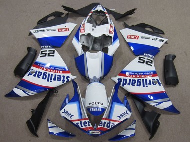 Großhandel Yamaha YZF R1 Motorrad Verkleidung 2012-2014 - Weiss Blau Rot Schwarz Fimer Sterilgarda
