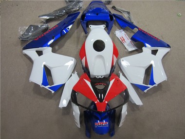 Großhandel Honda CBR600RR Motorrad Verkleidung 2005-2006 - Weiss Rot Blau HRC