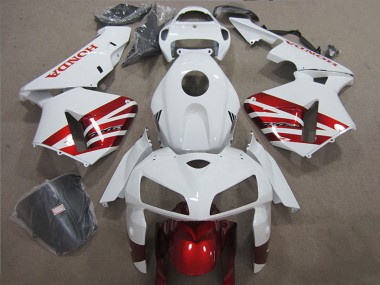 Großhandel Honda CBR600RR Motorrad Verkleidung 2005-2006 - Weiss Rot