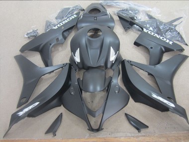Großhandel Honda CBR600RR Motorrad Verkleidung 2007-2008 - Matt Schwarz Weiss Aufkleber