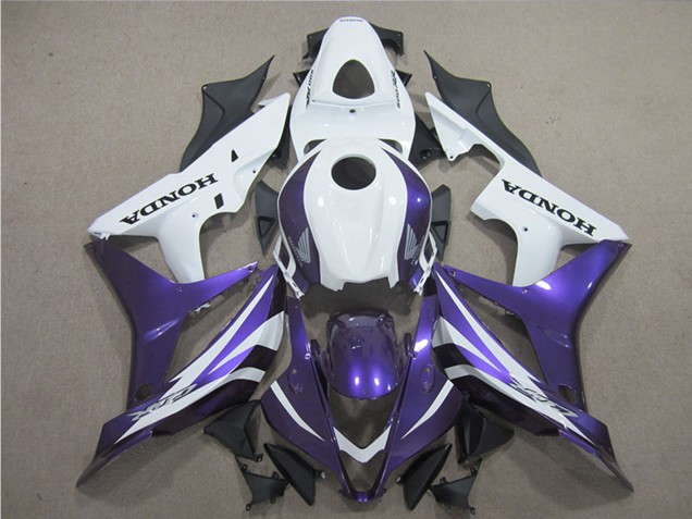 Großhandel Honda CBR600RR Motorrad Verkleidung 2007-2008 - Weiss Lila