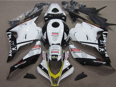 Großhandel Honda CBR600RR Motorrad Verkleidung 2009-2012 - Weiss Gelb Glanzendes Schwarz Rizoma Playboy