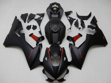 Großhandel Honda CBR1000RR Motorrad Verkleidung 2017-2023 - Matt Schwarz Rot