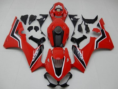 Großhandel Honda CBR1000RR Motorrad Verkleidung 2017-2023 - Rot Schwarz Weiss