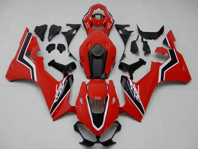 Großhandel Honda CBR1000RR Motorrad Verkleidung 2017-2023 - Rot Schwarz Weiss