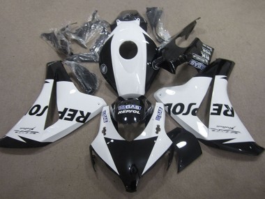 Großhandel Honda CBR1000RR Motorrad Verkleidung 2008-2011 - Weiss Glanzendes Schwarz Repsol