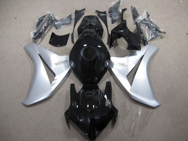 Großhandel Honda CBR1000RR Motorrad Verkleidung 2008-2011 - Silber Glanzendes Schwarz Fireblade