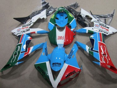 Großhandel Honda CBR1000RR Motorrad Verkleidung 2004-2005 - Weiss Blau Rot Grun Motul