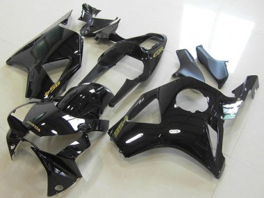 Großhandel Honda CBR900RR 954 Motorrad Verkleidung 2002-2003 - Glanzendes Schwarz Gold Aufkleber