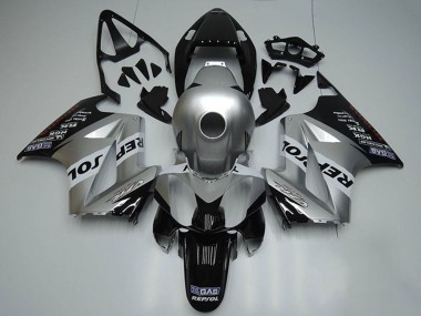 Großhandel Honda VFR 800 Motorrad Verkleidung 2002-2013 - Silber Weiss Glanzendes Schwarz Repsol