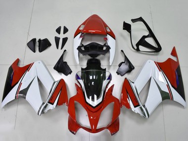 Großhandel Honda VFR 800 Motorrad Verkleidung 2002-2013 - Weiss Rot Glanzendes Schwarz