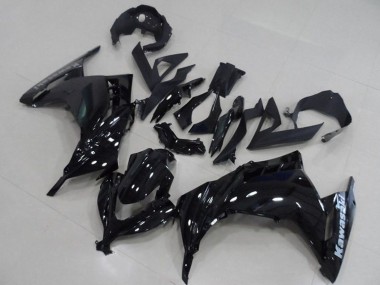 Großhandel Kawasaki ZX300R Motorrad Verkleidung 2013-2018 - Glanzendes Schwarz