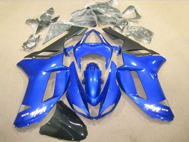 Großhandel Kawasaki ZX6R Motorrad Verkleidung 2007-2008 - Blau Ninja 636