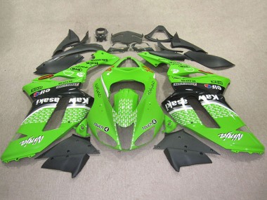 Großhandel Kawasaki ZX6R Motorrad Verkleidung 2007-2008 - Grun Touch4 4