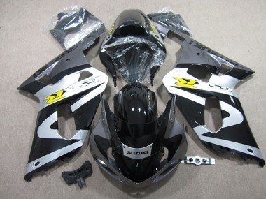 Großhandel Suzuki GSXR 600 Motorrad Verkleidung 2001-2003 - Schwarz Weiss