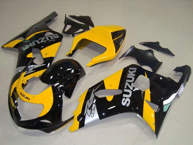 Großhandel Suzuki GSXR 750 Motorrad Verkleidung 2001-2003 - Gelb Schwarz