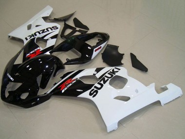 Großhandel Suzuki GSXR 750 Motorrad Verkleidung 2004-2005 - Glanzendes Schwarz Weiss Rot