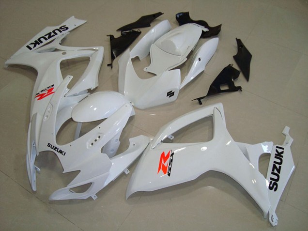 Großhandel Suzuki GSXR 750 Motorrad Verkleidung 2006-2007 - Weiss