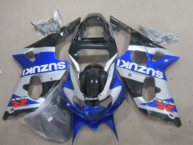 Großhandel Suzuki GSXR 1000 Motorrad Verkleidung 2000-2002 - Blau Silber Schwarz Rot Weiss Aufkleber