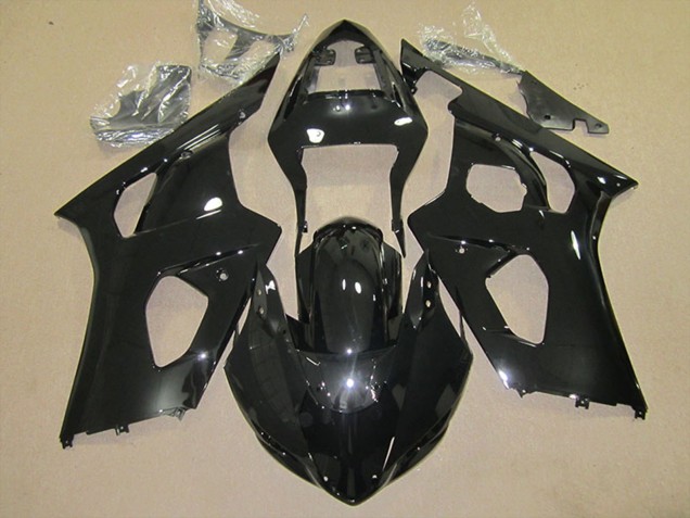 Großhandel Suzuki GSXR 1000 Abs Motorrad Verkleidungen 2003-2004 - Glanzendes Schwarz