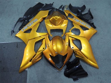 Großhandel Suzuki GSXR 1000 Motorrad Verkleidung 2005-2006 - Gold
