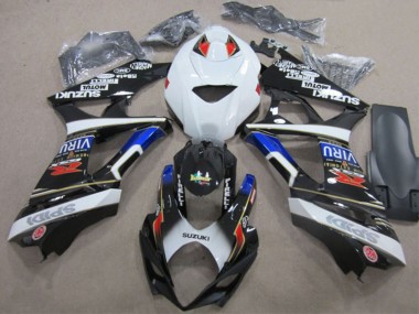 Großhandel Suzuki GSXR 1000 Motorrad Verkleidung 2007-2008 - Weiss Blau Rot Schwarz